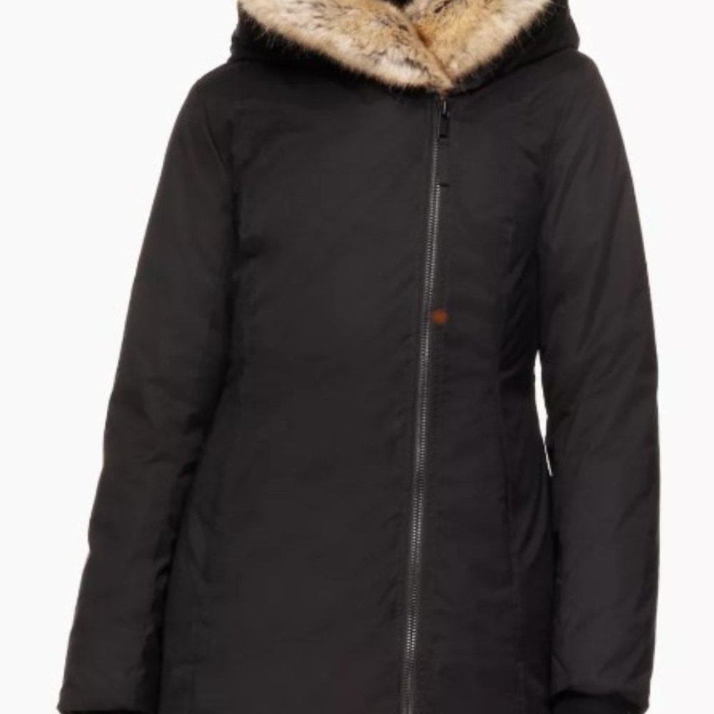 ARITZIA  ST. MORITZ Parka Goose-down parka Black XXS NWT Originally $398